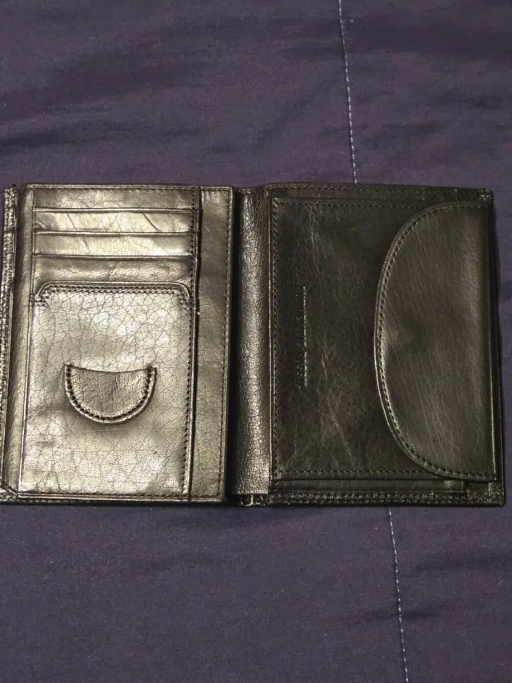 FOSSIL MENS BI-FOLD LEATHER WALLET